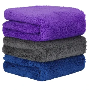5-Piece Home Appliance and Car Cleaning Cloth Set with 3 Microfiber Cloths
