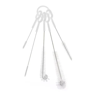 5 Piece Set of Cleaning Brushes Small Brushes and Spout Cleaning Brushes for Teapots Cups & Straws Includes Cleaning Tools