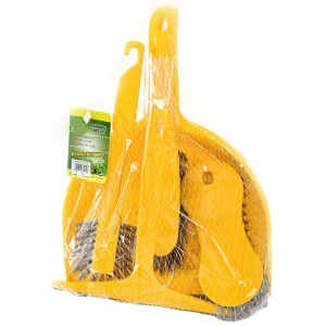 5 in 1 Multi Functional Plastic Cleaning Kit with Dustpan Brush & Window Squeegee Eco Friendly & Durable