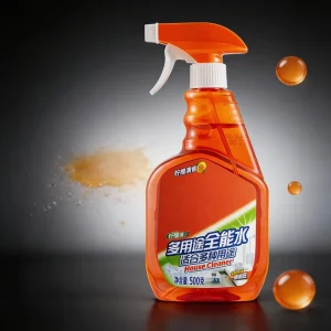 500G Eco Friendly Multi Functional All Purpose Spray Cleaner Gentle Formula Fast Stain Removal Multi Surface Lemon Fragrance
