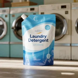 500ml 750ml 1000ml Heat Sealed Stand up Spout Bag for Solid Liquid Laundry Detergent