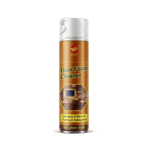 500ml Floor Foam Cleaner Spray Powerful Multi Surface Deep Cleaning Solution for Wooden Tile Floors Fresh Fragrance