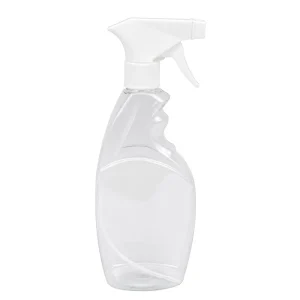 500ml Frost PET Pump Sprayer Bottle with Hand Grip Leakproof for Floor and Toilet Cleaning Detergent Disinfectant