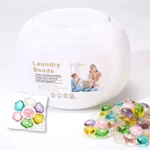 50PCS 7 in 1 Washing Pods Disposable Nature Scented Laundry Detergent Beads Soap Capsules for Apparel Use