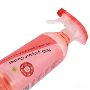 520ml Liquid Pomegranate Scent Eco-Friendly Multi-Purpose Cleaner High-Efficiency Bacteria Removal Deep Stain