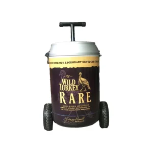 54L Iron Ice Bucket Cooler Portable Modern Camping Customized Color & Logo ODM/OEM Can & Cooler Holders for Wine & Beer