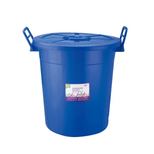 55-120L Custom Large Capacity Blue Water PP Eco-Friendly Plastic Buckets with Lids