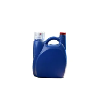 5L HDPE Laundry Detergent Bottle Plastic Washing Liquid Fabric Softener Bottle with Screw Cap