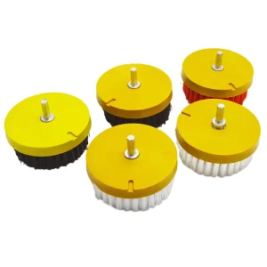 5Pcs Drill Clean Brush Electric Cleaning Brush Car Cleaning Brush Set