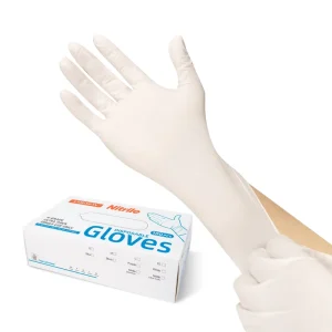 5mil Powder Latex Free Textured Exam Nitrile Pink Disposable Gloves for Household