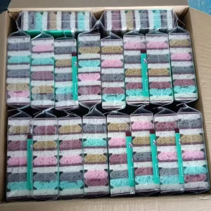 5pcs Pack H Shaped High Density Kitchen Dish Washing Cleaning Sponge Heavy Duty Foam Scouring Pad