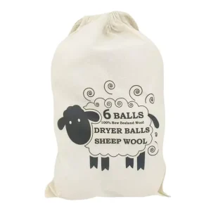 6 Pack 7cm XL New Zealand Wool Dryer Balls Organic Natural Fabric Softener Reusable Laundry Discs