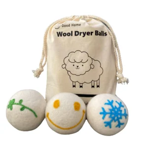 6 Pack Organic Wool Dryer Balls for Laundry Washing Machine Custom Logo Clothes Dryer Balls & Discs