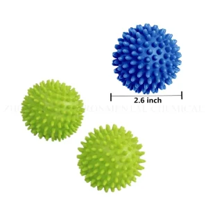 6 Pack PVC Laundry Balls Environmentally Friendly Reusable Washing Machine Dryer Cleaning