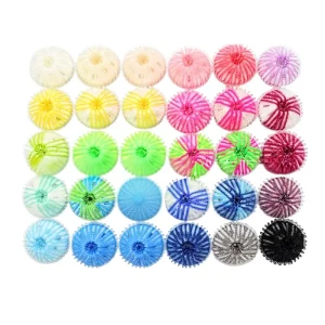 6 Pcs pack 35 cm Magic Stain Removal Anti Tangle Large 100% Nylon Plastic Laundry Balls