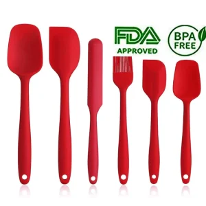 6-Piece Food-Grade Silicone Kitchen Utensil Set