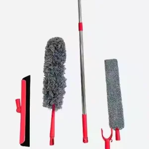 6 in 1 Multi Functional Home Cleaning Kit with Long Stretchable and Squeegee for Household Cleaning Tools