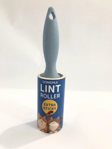 60 Sheets Strong Viscosity Sticky Paper Pet Hair Heavy Duty Lint Remover Roller for Sofa and Bedding