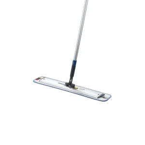 60cm Aluminum Flat Mop Holder 360 Degree Rotating Quick Release Mop Plate with Hook Mop Accessories