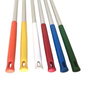 61006080 Lightweight Ergonomic Aluminum Handle Anti Slip Alu Grip for Heavy Duty Floor Scrubber Broom and Squeegee Heads