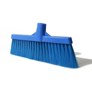 61020403 Soft Bristle Plastic Broom Stick Food Grade for Home Restaurant Hotel Workshop Cleaning Dustpan Broom Made PET PP