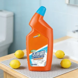 680G Lemon Liquid Eco Friendly Toilet Cleaning Agent Scale Dissolving Antibacterial Long Lasting Freshness Deep Stain Removal