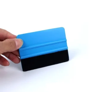 7 * 10 cm Plastic Squeegees Felt Edge Squeegees for Easier Application of Vinyl