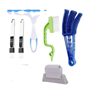 7 PCS Hand held Multi Purpose Household Supplies Cleaning Kit