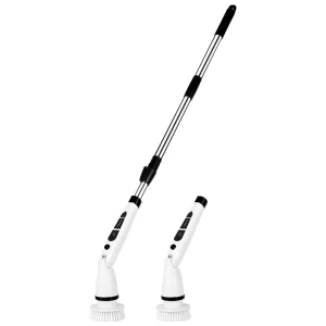 7 in 1 Automatic Electric Cleaning Brush Multifunctional Telescopic Cordless Handheld Tool Auto Rotating Head for Kitchen