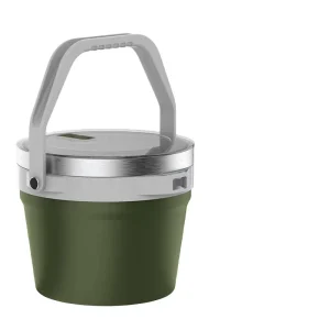 7.2L Ice Beverage Buckets in Stainless Steel and Double Wall Vacuum for Parties and Beach