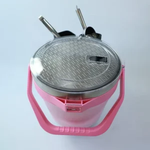 7.2L Ice Buckets Beverage Tubs and Double Wall Stainless Steel Insulated With Lid for Parties