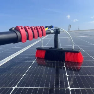 7.2m Aluminum Water Fed Pole Brush for Telescopic Gutter Cleaning Tools Customized Length Tool Handle for Solar Panel Cleaning