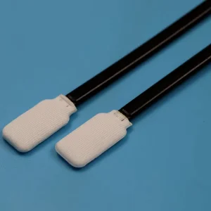 714 Black Handle Flat Square Lint Free Swab Large Surface Cleaning Polyester Swab Cleanroom Swab for Car Cleaning