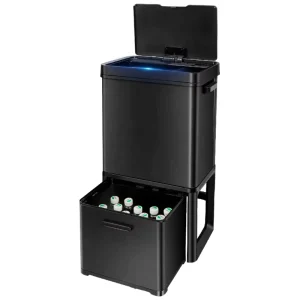 72L 19Gallon CE RoHS Automatic Sensor Waste Bin Recycle Garbage Dustbin Metal Trash Bin Waste Bin Office Furniture