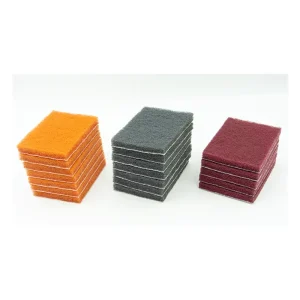 75*100mm Round Rectangular Sponge Sanding Abrasive Scouring Pad Cleaning Polishing Scrubbing