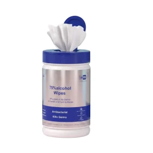 75% Alcohol Disinfectant Wipes Antibacterial Sanitizing Wet Wipes Portable Cleaning Wipes for Home Office Travel Use