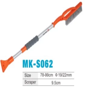 78 99cm Telescopic Aluminum Car Snow Brush With 9.5cm Ice Scraper Multi size Auto Winter Windshield Deicing Tool