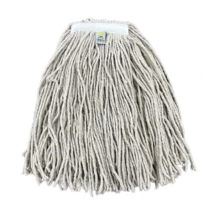 7A Antibacterial Wet Mop Head Narrow Band with Cut End Raw White Floor Wet Mop Head 400/450/500g