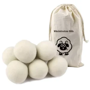 7cm 6cm 8cm Cross Border Wool Dryer Felt Balls Drying Discs for Foreign Trade for Laundry Use