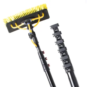 7m Telescopic Window Cleaner Pole Solar Panel Cleaning Stick Pole Versatile Telescopic Cleaning Tool