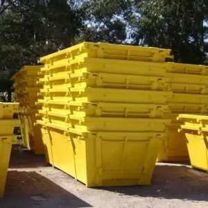 8 Yard Skip Container Garbage Waste Bin with Loader 6 5 4 Yard Absetzskip for Waste Treatment Machinery