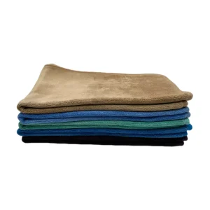 80 20 400gsm 40*40cm Microfiber Weft Knitting Cloth Quick Dry Microfiber Cleaning Towel