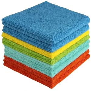 80 Polyester 20 Polyamide Microfiber Cleaning Cloth Car Wash Microfiber Towel 40×40 cm