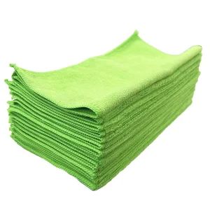 80% Polyester 40x40cm Polyamide Microfiber Warp Knitted Eco Friendly Car Kitchen Drying Towel Vehicle Polishing Cleaning Free