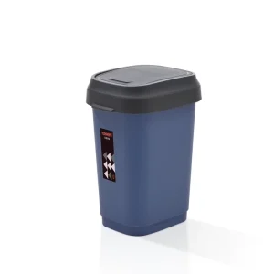 8L Eco Friendly Mini Plastic Waste Bins Household & Office Trash Can with Standing Structure
