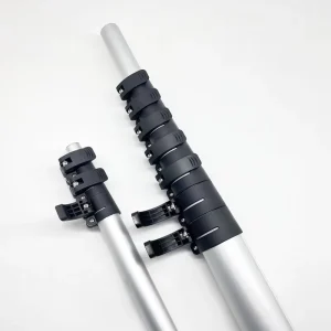 8M 10M Heavy Duty Aluminum Extension Cleaning Tool Telescopic CCTV Mast for RV Antenna Pole