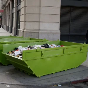 9 Cbm Skip Bin for Domestic Waste Construction Waste Recycling Bin