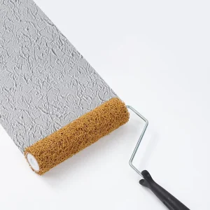 9” Patterned Paint Roller Brush Wall Decoration Classic Brick Embossing Art Painting Lint Texture Rubber Roller Paint Brushes