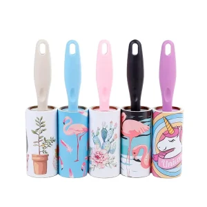 A2669 Color Handle Lent Remover Colorful Multi Function Dust & Lint Removal Roller 60Tear Dusting Brush Made of Durable Plastic