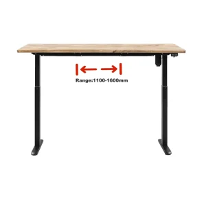 ADA Factory Sit-Stand Electric Height-Adjustable Computer and Gaming Desk